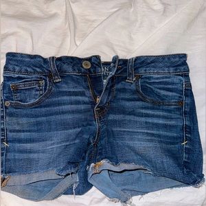 american eagle jean shorts